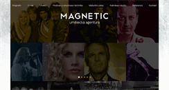 Desktop Screenshot of magnetic.cz
