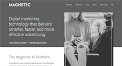 Desktop Screenshot of magnetic.com