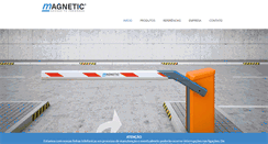 Desktop Screenshot of magnetic.com.br