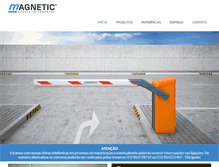 Tablet Screenshot of magnetic.com.br